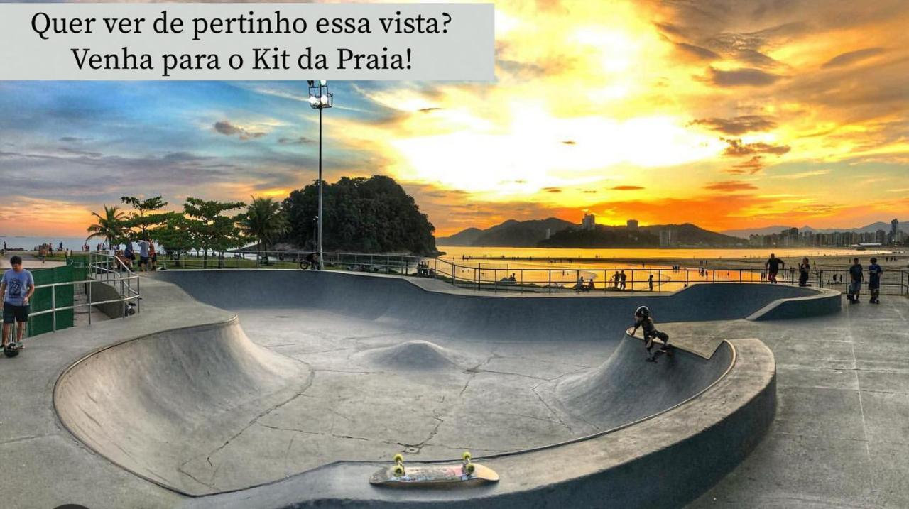 Residencial Kit Da Praia Appartement Santos  Buitenkant foto
