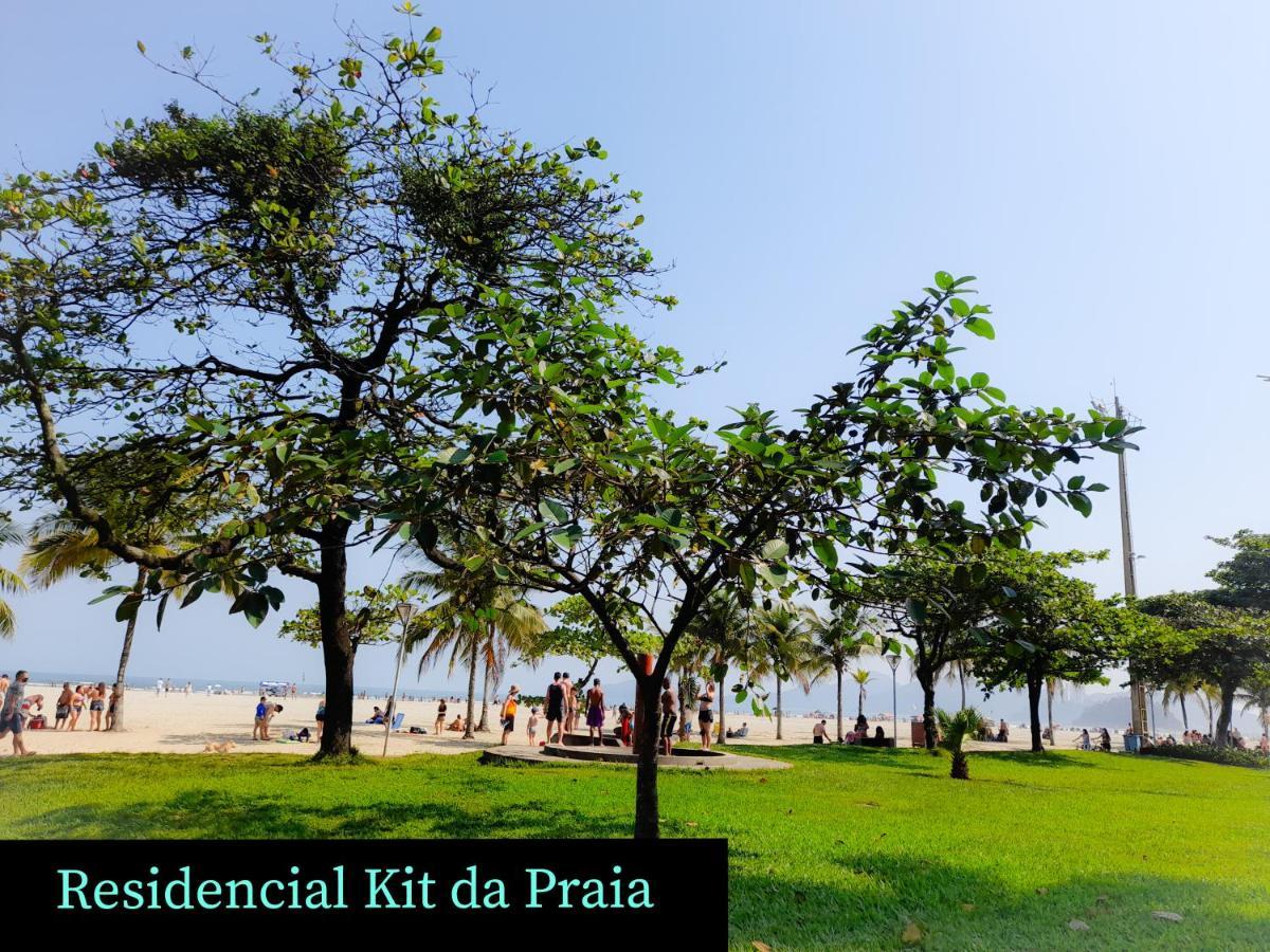 Residencial Kit Da Praia Appartement Santos  Buitenkant foto